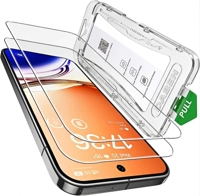 Image of Supershieldz By DABEN Screen Protector Compatible for Google Pixel 10 Pro XL / 9 Pro XL (6.8-Inch) Tempered Glass, Easy Installation Tool, 9H Hardness, HD Clear, Case Friendly, Full Coverage