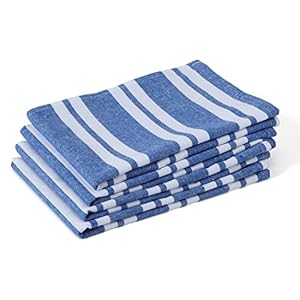 Encasa Homes Kitchen Dish Towels X-large 70 x 45 cm, Katoen, Zeer Absorberend voor Reiniging & Sneldroging van Borden & Glazen