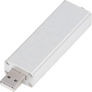 SDR Receiver, Full Band Radio Receiver TCXO Portable High Accuracy Stable Working 0.1MHz‑1.7GHz for DIY