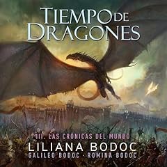 Diseño de la portada del título Tiempo de Dragones 3. Las cr&oacute;nicas del mundo 3