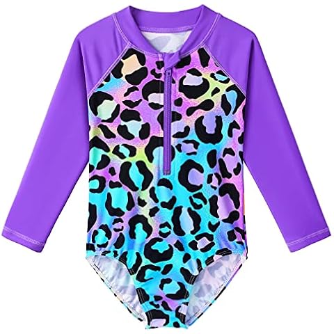 Maillot de Bain HUAANIUE Filles 1 Pièce Cover