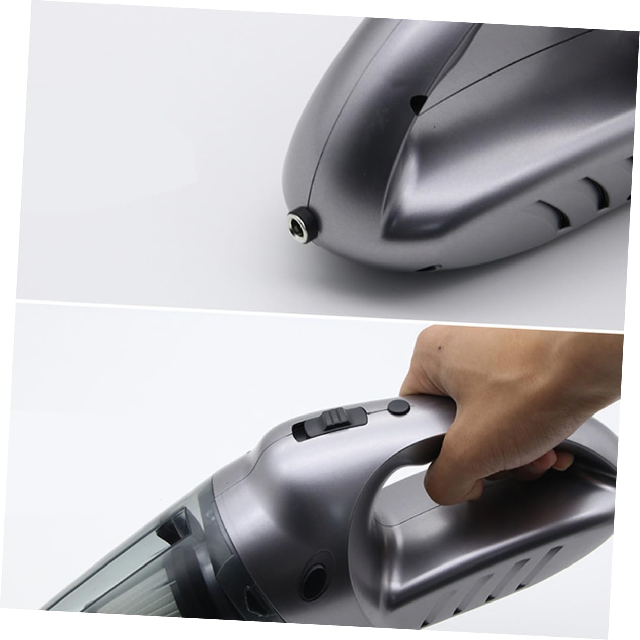 MAGICLULU Aspirador De Coche Potente Miniaspiradora Portátil Mano para Coche Seco y Húmedo Carga USB