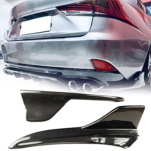 Garniture lèvre pare-chocs arrière carbone pour relooker Lexus IS 2017