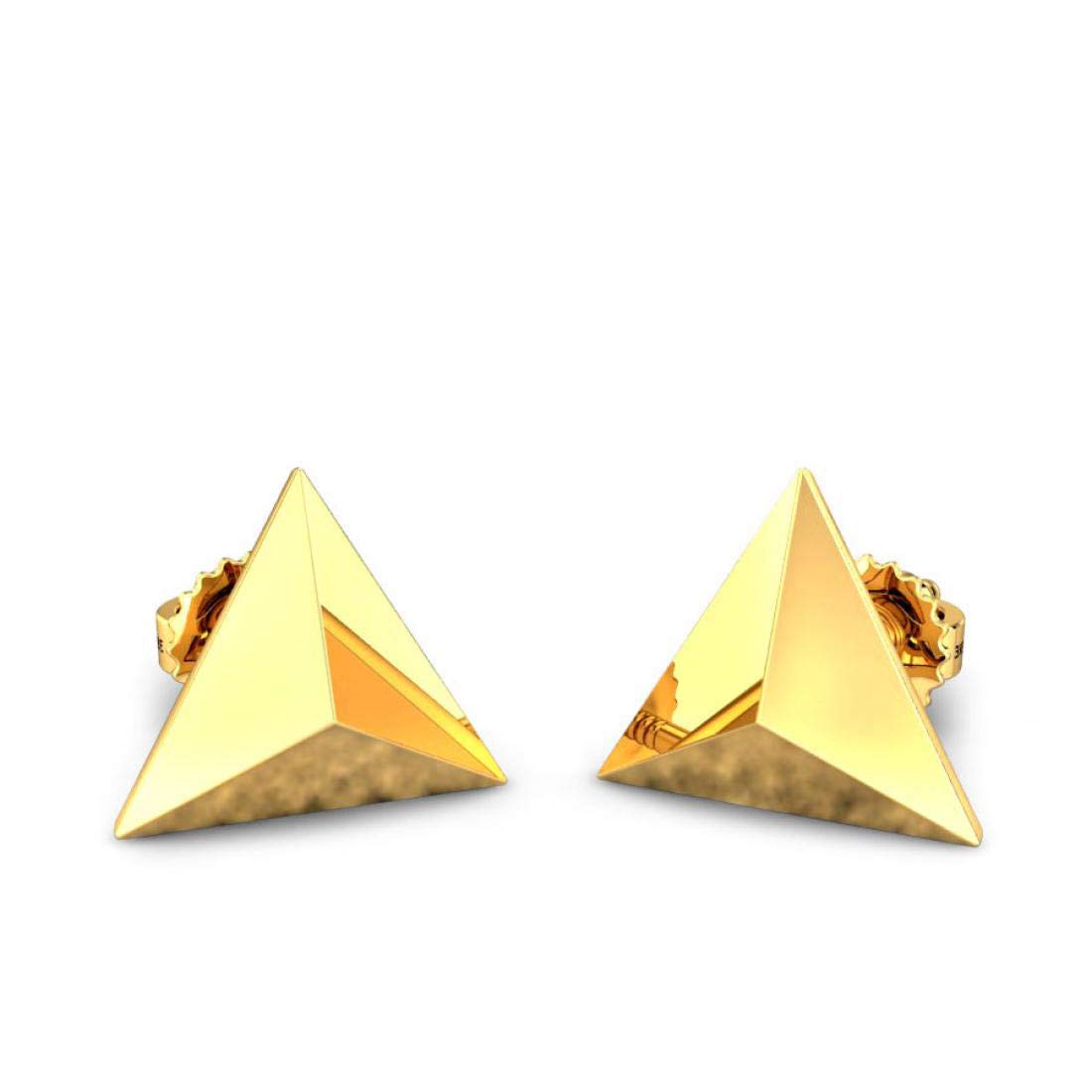 CANDERE - A KALYAN JEWELLERS COMPANY 18K BIS Hallmark Pure Yellow Gold Stud Earring for Kids with Screw Back closure (B07XM3DTWH) Amazon Price History, Amazon Price Tracker