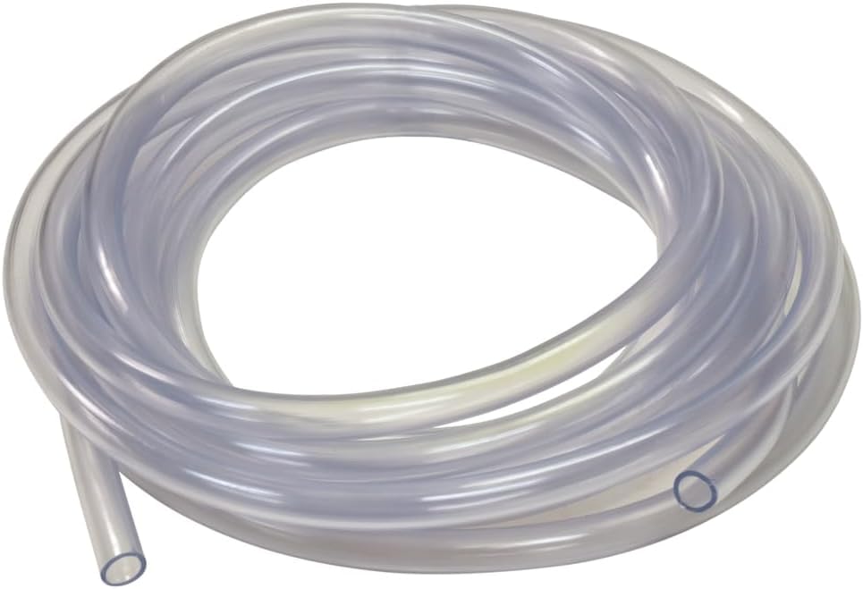 Image of Eastman 5 /16 Inch ID (7 /16 Inch OD) PVC Clear Vinyl Tubing, 20 Foot Length, 98619 (Pack of 10)