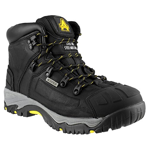 Amblers Safety Unisex FS32 Waterproof Safety Boot/Waterproof Safety Footwear,Black, Size UK 14