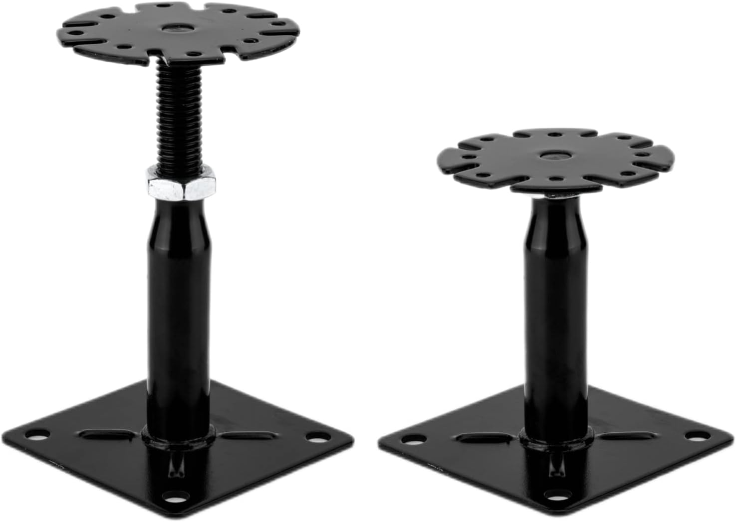 YMSZGBZG Adjustable Floor Jack Post 45/8" to 8" Range of