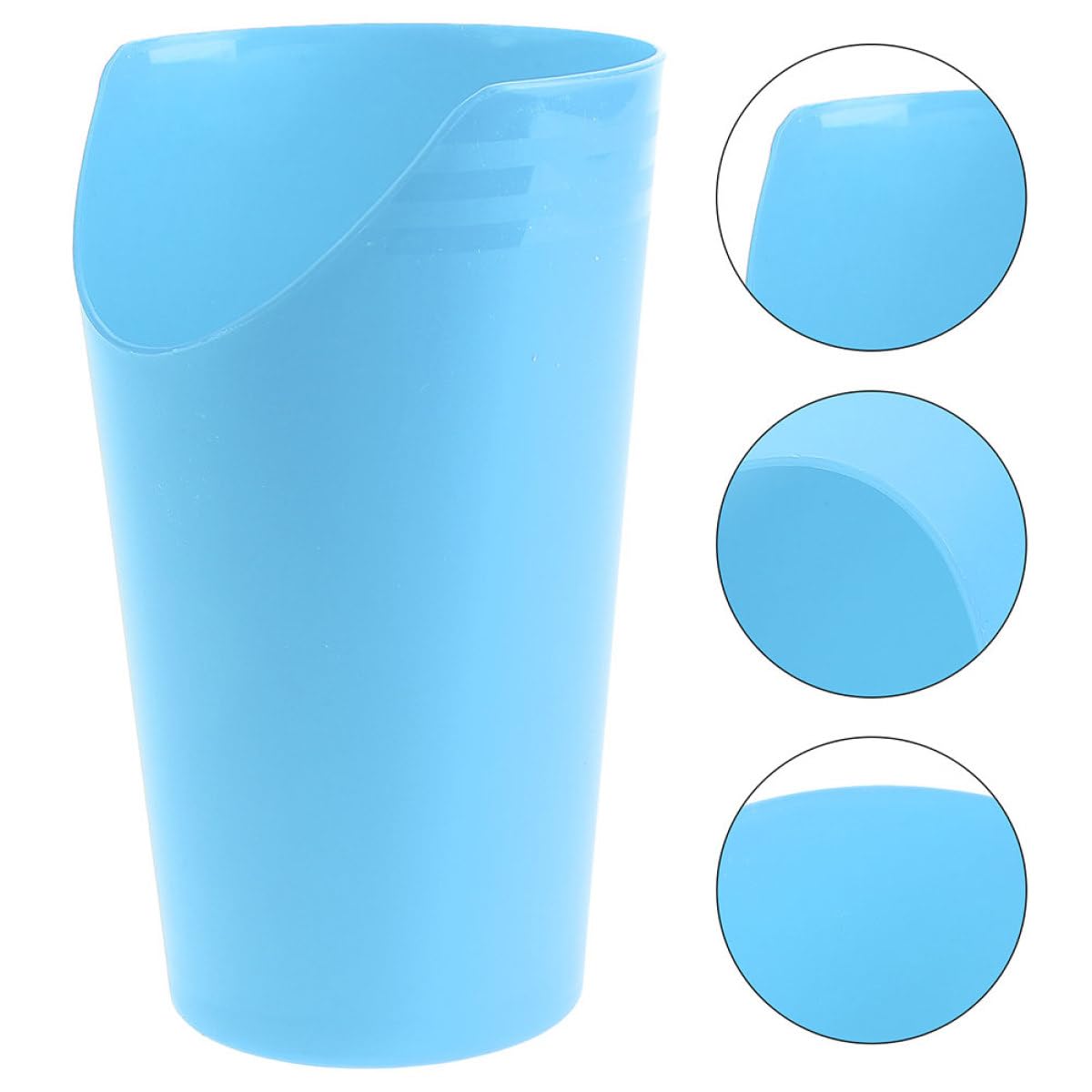 2 Pièces Tasse De Soins Aux Personnes Âgées Gobelet Anti-Déversement Ergonomique 4.72Oz Verres Adaptés Pour Dysphagie Patients Alités Et Handicapés
