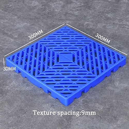 Moisture-Proof Plastic Pallet 60x40x3cm - Ideal for Warehouses, Storage Rooms, Transportation, and Industrial Environments - Durable and Versatile Solution