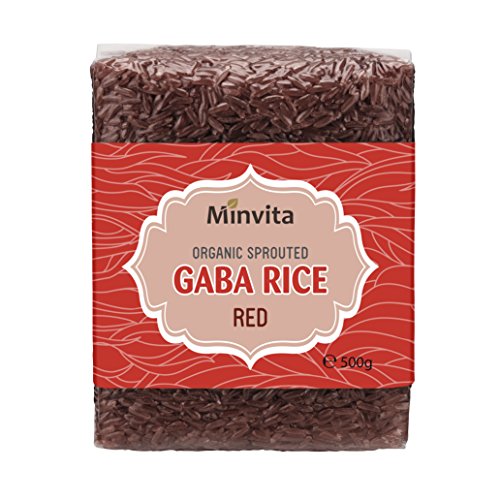 Minvita Organic Gaba Rice, Red ,500 g