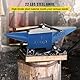 Happybuy Schmiede Amboss 10KG Schmiede Zubehör Amboss Werkzeuge geschmiedeter Stahl mit rundem und quadratischem Loch robust, Blau