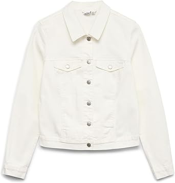 Vero Moda Vmluna LS Slim DNM Womens Jacket Mix Ga Noos Jeans