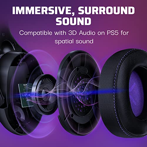Casque Gambit sans fil PDP Victrix pour PS5 éliminez les bruits parasites