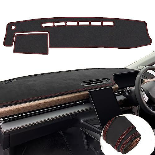 車内 ダッシュボードカバー ハイエース 200系 Hiace 2011-2018 ダッシュボードカバー スエード素材 ダッシュボードマット 裏面滑り止め付き 日焼け防止 ダッシュボードカバー 保護マット 耐熱性 耐久性 ダッシュボードライト 視界がクリア