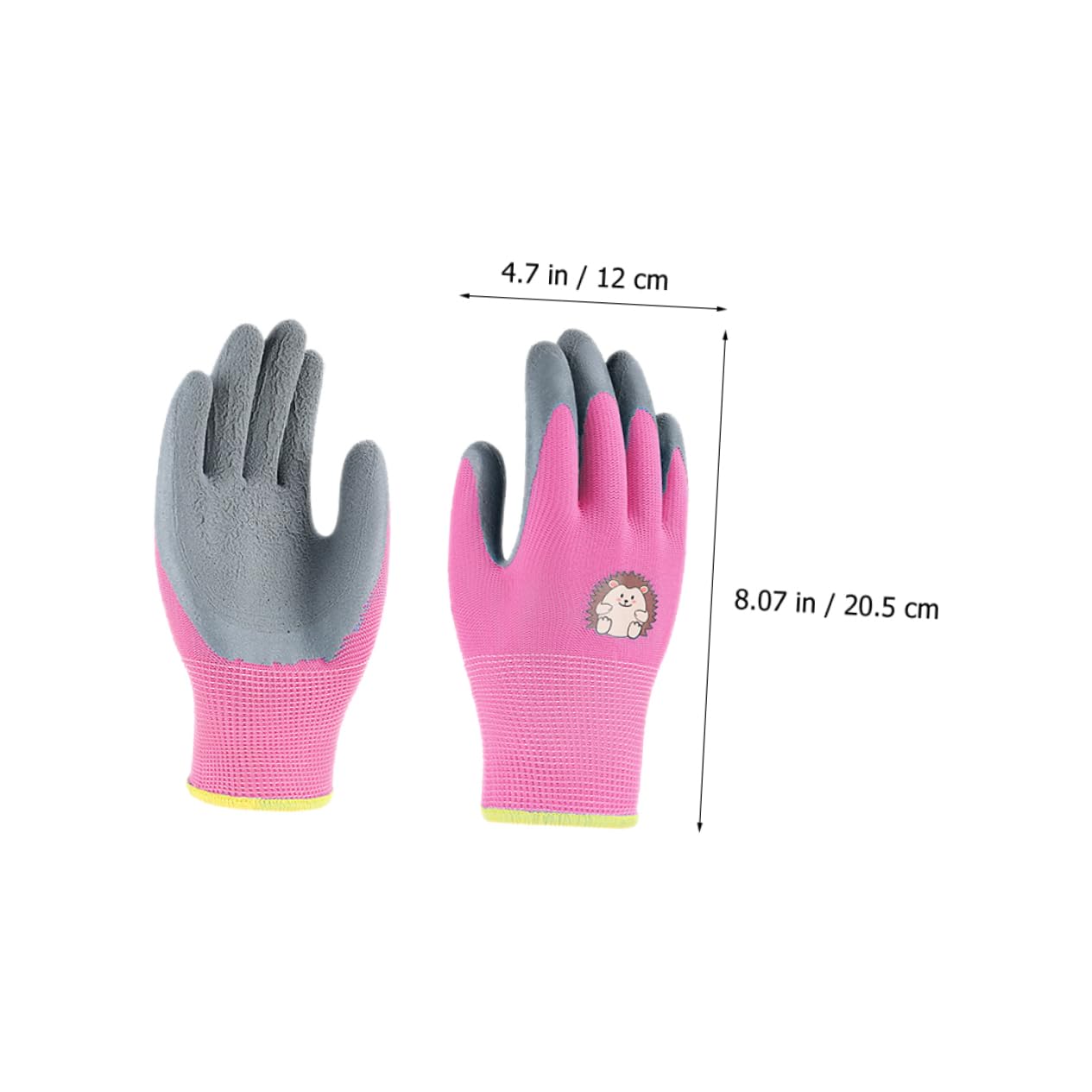 CIYODO 3 Pairs Boys and Girls Gardening Thick Work for Outdoor Activities Cut Resistant Comfortable Fit