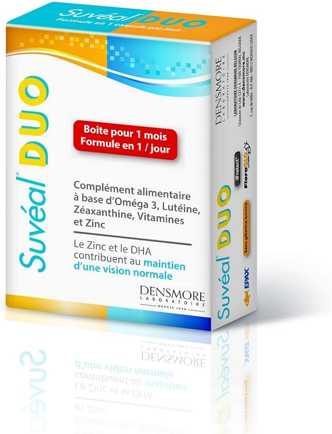 DENSMORE SUVEAL Duo complément alimentaire à base d’Oméga 3