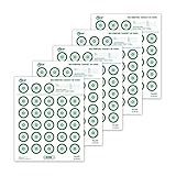 Allen Company EZ Aim® IBS Rimfire Paper Shooting Targets, 25-Targets Per Sheet, 14' W x 17' H, 25-Pack, Green/White