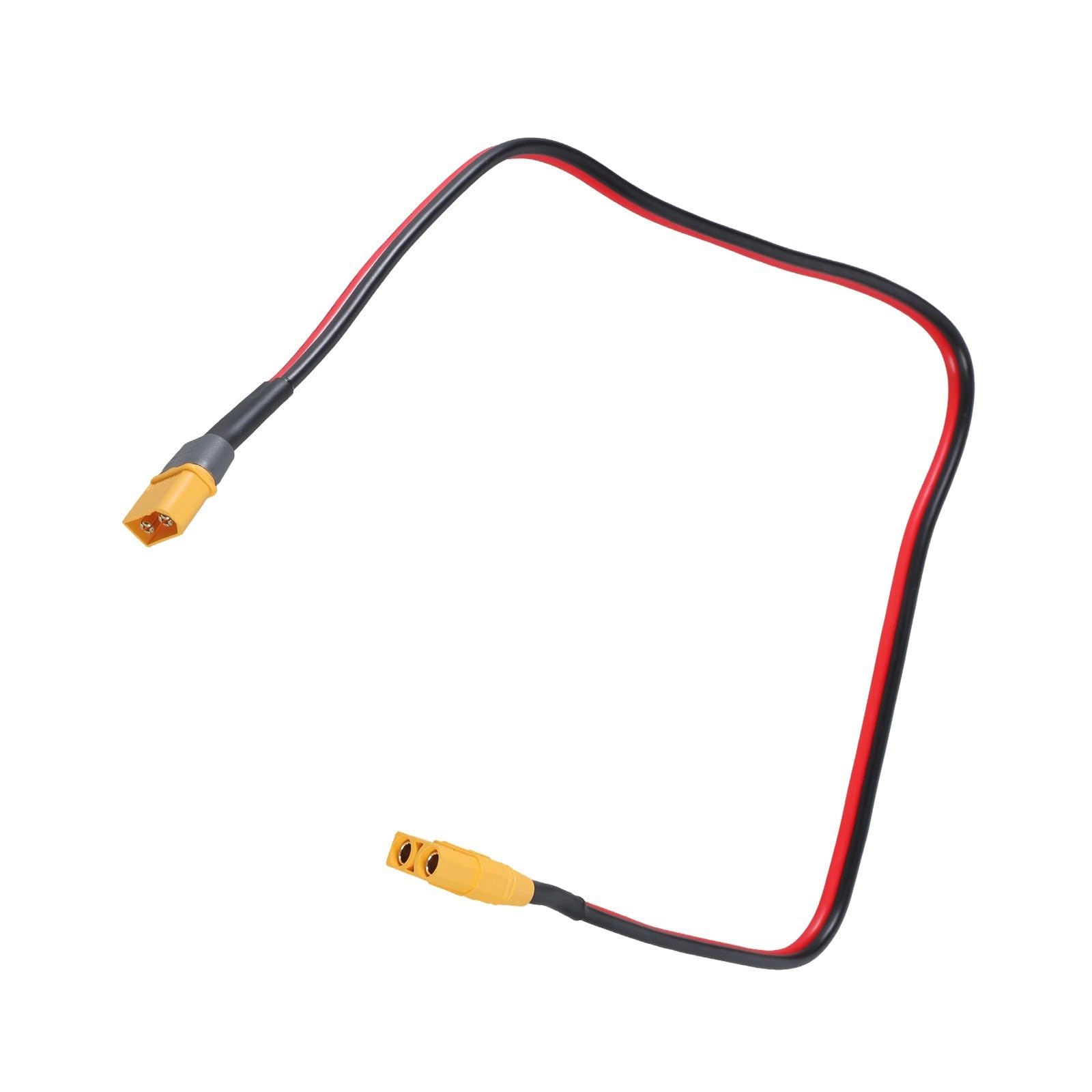 VIVIWI Extension Cable XT60 Male to XT90 Female Connectors Cord for Solar Panel UAV Models 12AWG Connection Wire 61-366cm