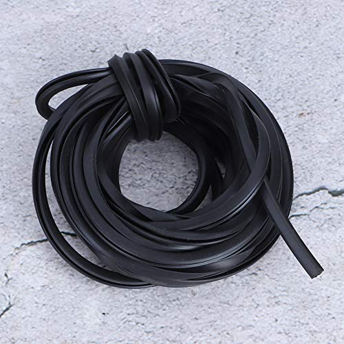 Tira De Goma Negra, Sellado Duradero De Vidrio De Invernadero Y Suministros De Accesorios De Cable De Línea De Goma De Renovación De Invernadero, 4m/10m/18m(4m)