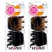 Scunci No-Slip Grip Chunky Jaw Clips | All Day Hold | 2-Pieces per Pack (2-Pack)
