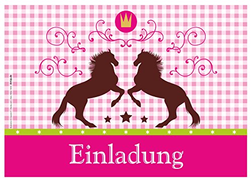 ArtUp.de - Set di 12 biglietti di invito per feste...