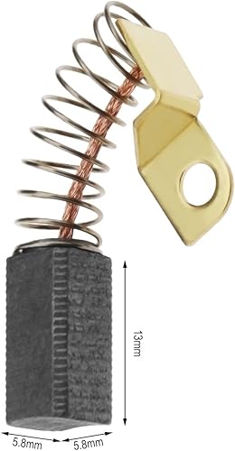 Miniatura 4 de 6 cepillos de motor N119739 879058 compatibles con destornillador de cable Porter, lijadora de yeso, repuesto para lijadora, cepillo de carbono,