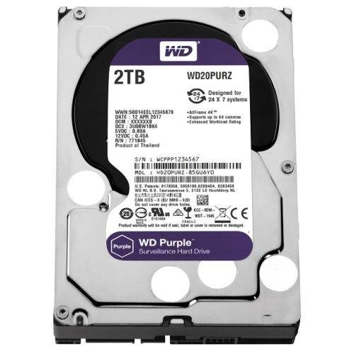 新品未開封✨ WESTERN DIGITAL 2TB HDD WD20PURZ Amazon | Western Digital WD20PURZ - 2TB パープル 64MB 2TB、8.89 cm