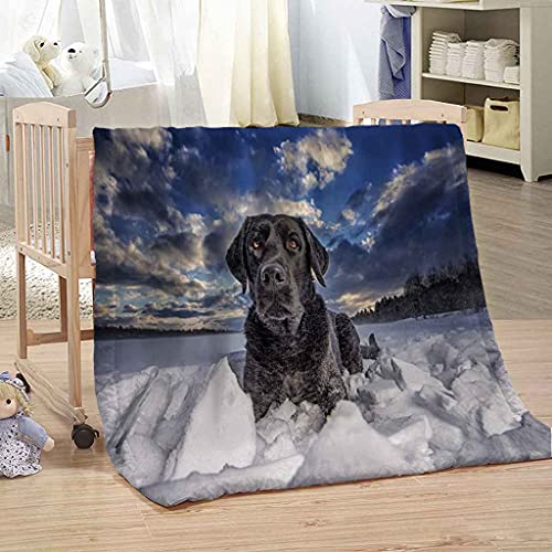 Couverture flanelle microfibre 3D au toucher soyeux et durable