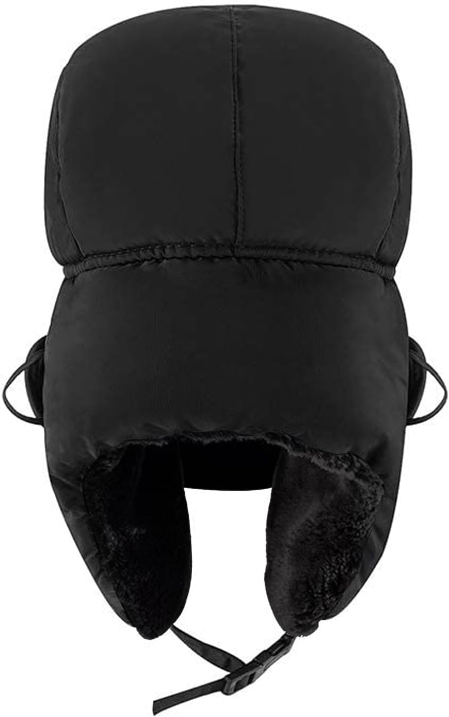 TZ Promise Unisex Winter Trapper Russian Hats with Face Mask Earflaps Faux Fur Outdoor
