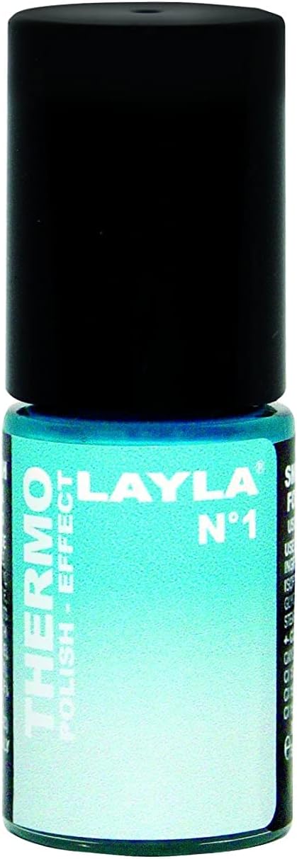 THERMO EFFECT COLOR CHANGING NAIL POLISH by LAYLA - DARK TO LIGHT BLUE