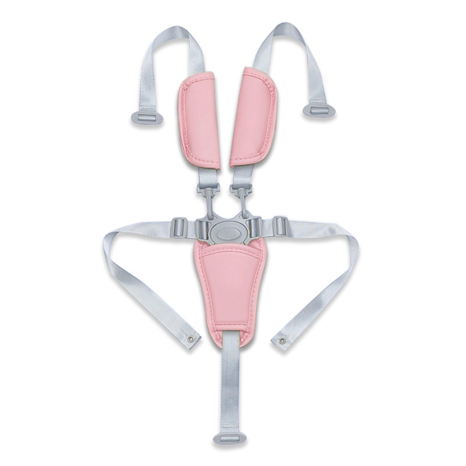 KMGDM 5-Point Baby Harness with PU Padding for Highchairs, Strollers & Feeding Seats Feeding Chair Gear