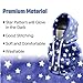 tycardor HT Car Gear Shifter Shift Knob Hoodie Cover Star Glow in The Dark Universal Funny Mini Automotive Interior Accessories for Gearshift, Blue
