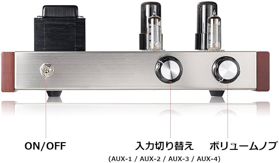 パワーアンプ プリアンプ セット Amazon | 手作り 真空管プリアンプ Class A 6J4 + 6P6P + 6Z5P