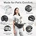 Dog Waist Stool - Multifunctional Pet Carrier Harness, Ideal for Daily Walks, Travel and Vet Visits, Keeps Your Hands Free for Cat and Dog Carrier with Safety Leash (Suitable for Small Dogs and Cats)