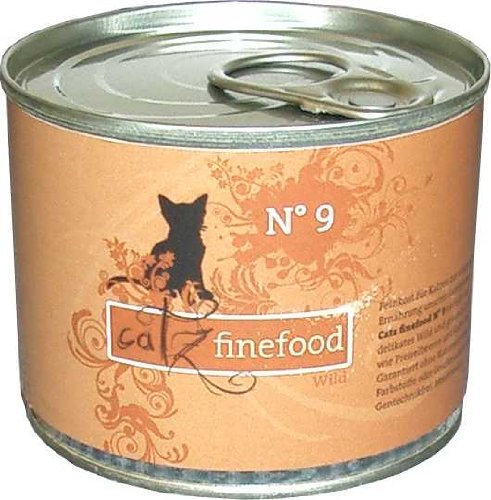 Produktbild von catz finefood No. 9 Wild Nassfutter für Katzen - 6 x 200 g