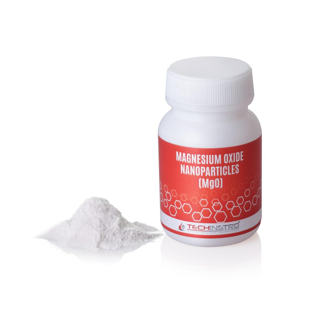 See full amazon price history chart for Techinstro Magnesium Oxide Nanoparticles (MgO), (Powder form/White/Spherical Morphology)(Pack of 100 Gram) Techinstro Magnesium Oxide Nanoparticles (MgO), (Powder form/White/Spherical Morphology)(Pack of 100 Gram) (B0CGJ3W44X) Amazon Price History, Amazon Price Tracker