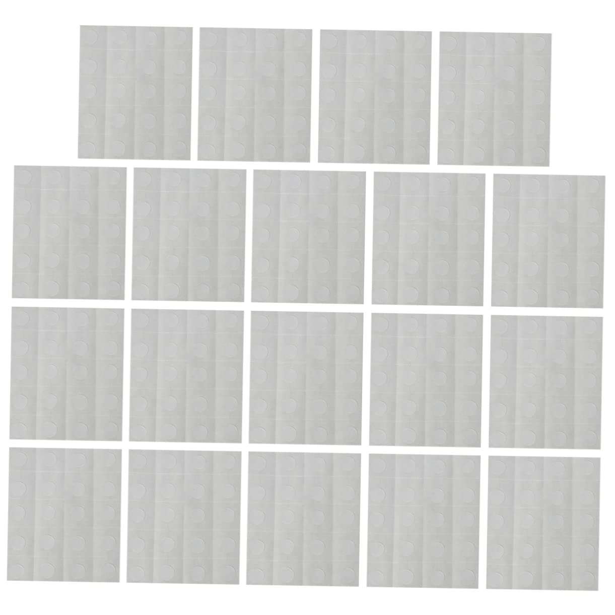 BCOATH 60 Sheets Double Sided Adhesive Dots No Trace Stickers for Crafts Balloon Decorations and More Strong Stickiness Removable Dot Stickers for Versatile Use