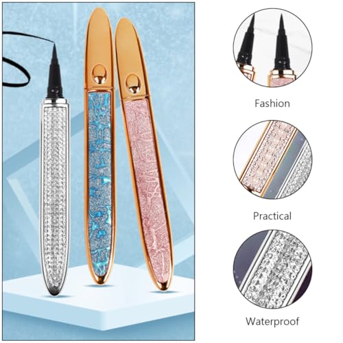Delineador Líquido Waterproof 2 Piezas Oro Rosa miniatura 7
