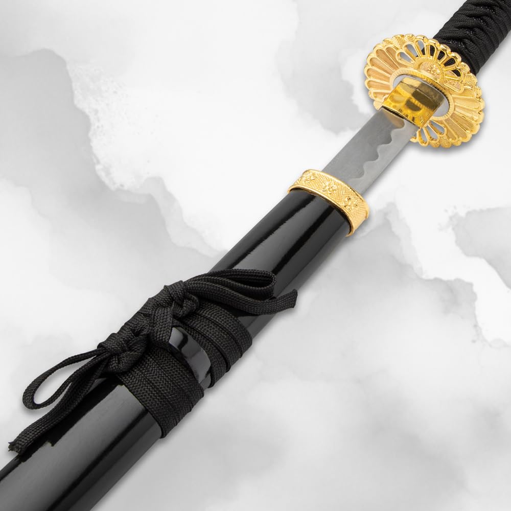 Amazon.com : Black Lotus Katana with Scabbard | High Carbon