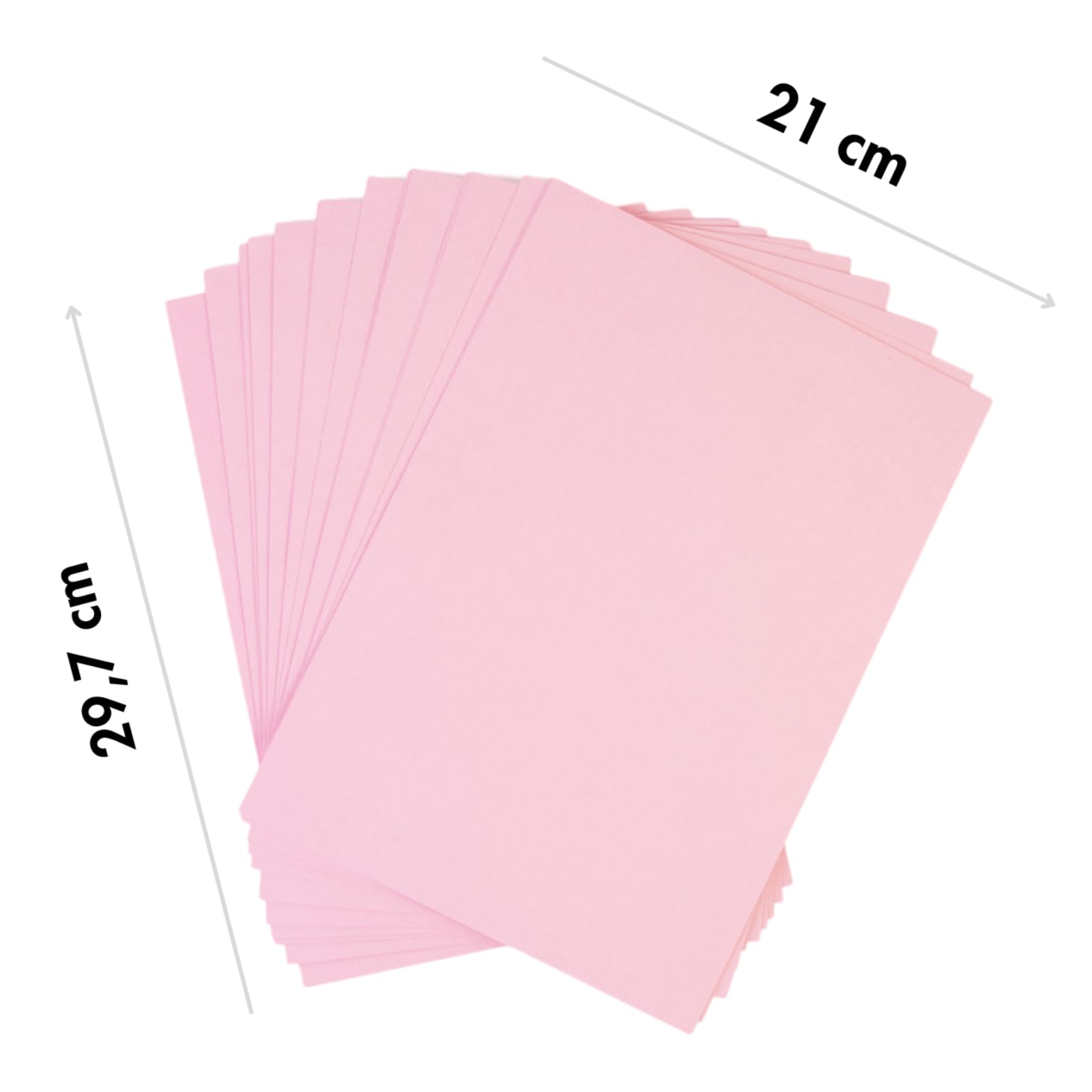 DOHE 30191 – opakowanie 100 papieru A4, 80 g, różowy niemowlęcy