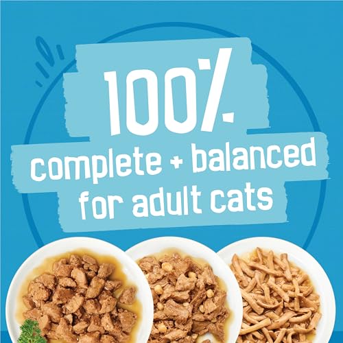 Friskies Saucy Seafood Wet Cat Food, Variety Pack 3 Flavours - 156 g Can (24 Pack) image 7
