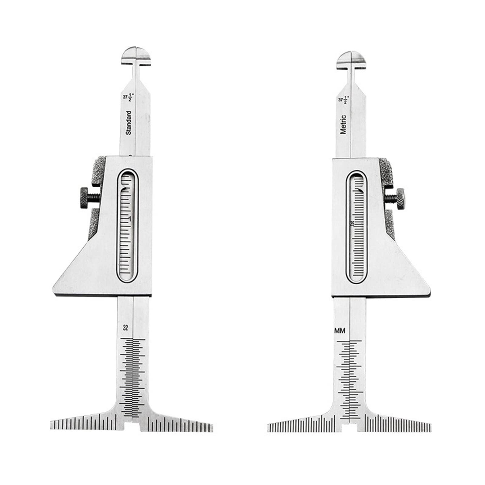 Jauge de soudage en acier inoxydable haut et bas pouces et métriques pour mesure de tuyau après montage/alignement pour 3 jauges de soudage 32 mm outil de mesure
