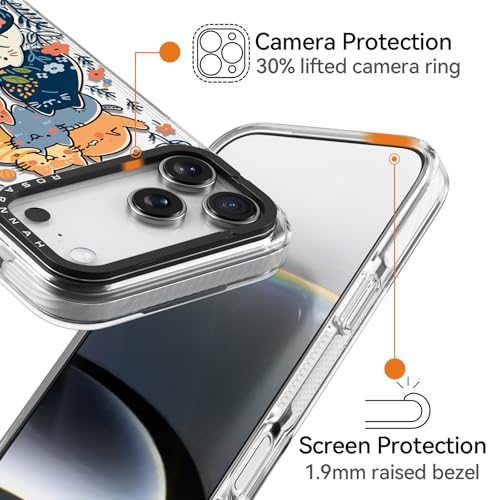Coque antichoc iPhone 17 Pro Rosarnnah résout les bris d'écran