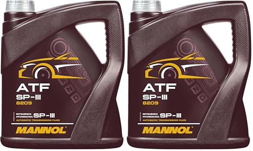 Huile pour boîte automatique MANNOL MN8209 ATF 8L (Lot de 2 x 4L)
