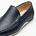 Imagen de Zapatos Mocasines Hombre Cuero y Nobuck: Estilo Castellano de Vestir sin Borlas