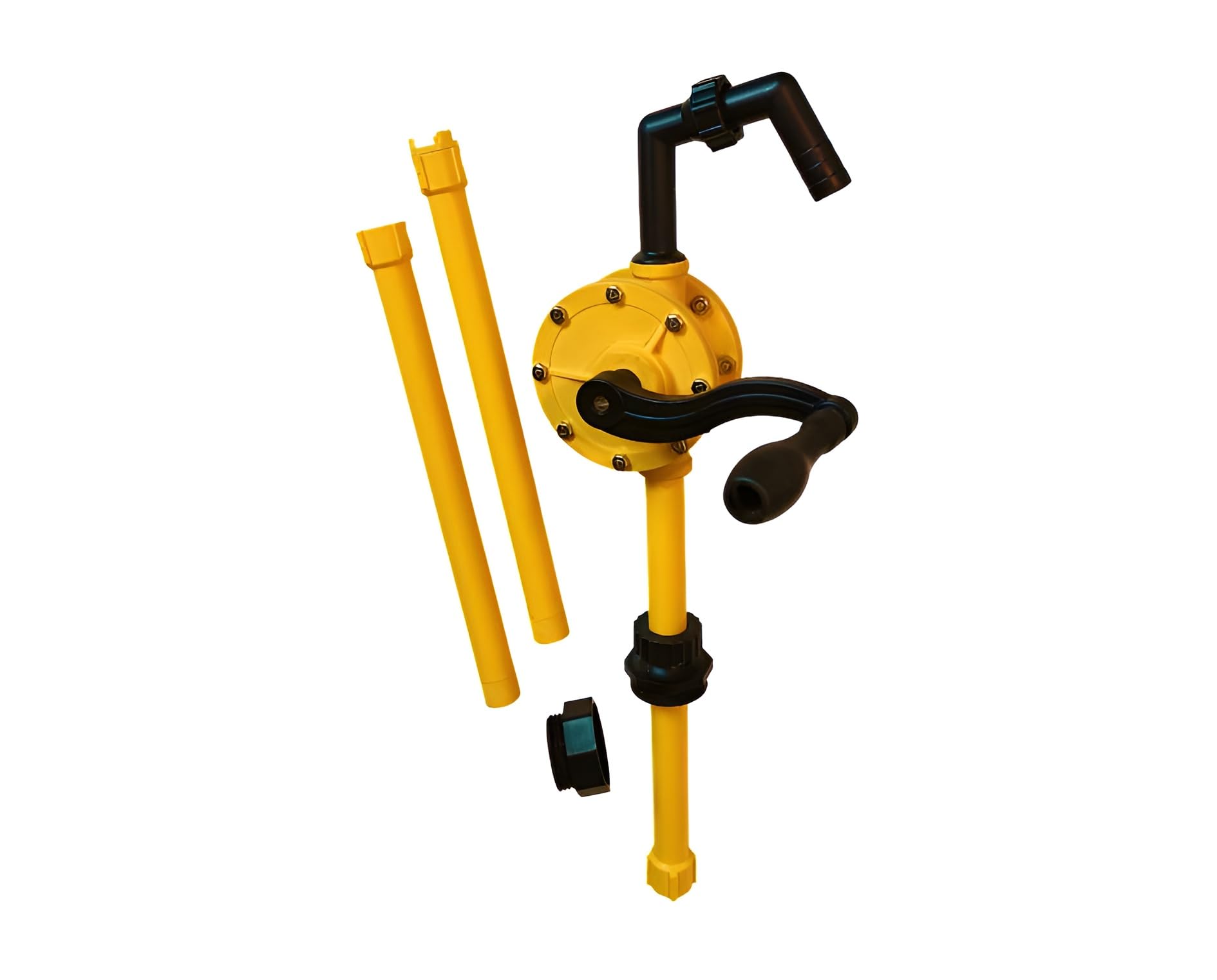 Plastic Rotary Barrel Pump I Suitable For 50-205L Drum I Delivers : 5L / 20 Turns I Designed for rapid transfer of water, fuel, corrosive liquids-picture-21