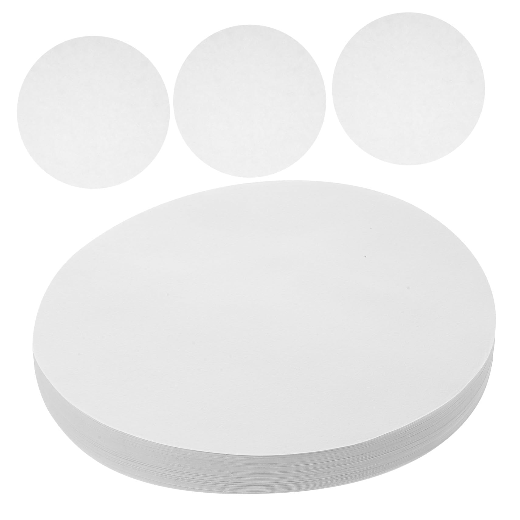 Ipetboom 100 Papel de Filtro Cualitativo Caudal Intermedio 18 CM para Pruebas de Química