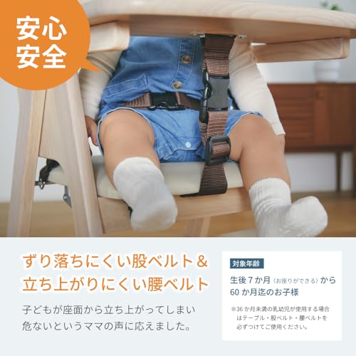KATOJI（カトージ）『木製ハイチェアCENA（セナ）』