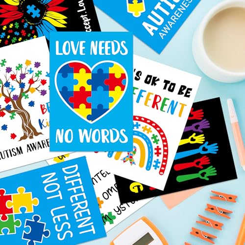 Save on BeYumi Autism Awareness Poster Set - 9Pcs Classroom Decor - Image 4