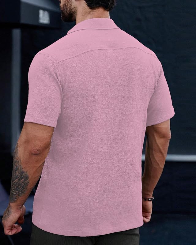 Image of I ENTERPRISE Casual Shirt for Men||Men Stylish Shirt|| Regular Fit Shirt for Men|| Men Stylish Shirt || Men Printed Shirt || Oversized Shirts for Men|| Shirt for Men (Solid-Shirt)